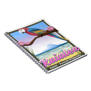 Carnet Iles de la Société Raiatea, Tahiti, Polynésie fran