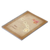 Carnet Iles d'Hawaii vintage Aloha (Côté gauche)