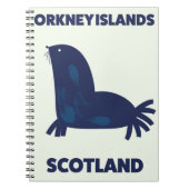 Carnet Îles Orkney, Écosse (Devant)