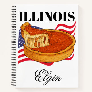Carnet Illinois Notebook