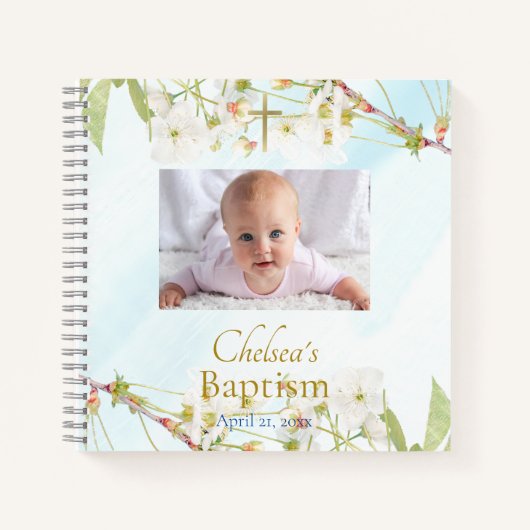 Carnet Illumination Baptême chrétien orthodoxe (Devant)
