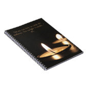 Carnet Illumination Inspirante Citation De Bougie (Côté Droit)