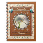 Carnet Illusion de libellule Énergie (Devant)