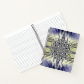 Carnet Illusion optique art fractal (Intérieur)