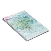Carnet Illustration abstraite multicolore (Côté Droit)