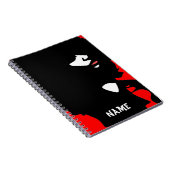 Carnet Illustration Afro naturelle de poussin (Côté Droit)