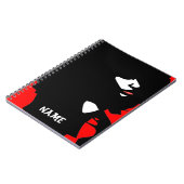 Carnet Illustration Afro naturelle de poussin (Côté gauche)