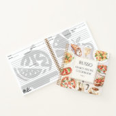 Carnet Illustration alimentaire italienne Family Recette  (Intérieur)