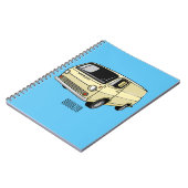 Carnet Illustration classique de van (Côté gauche)