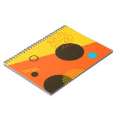 Carnet Illustration cool, moderne, tendance, urbaine de M (Côté gauche)