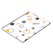 Carnet Illustration cool, unique, tendance, abstraite urb (Côté gauche)