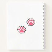 Carnet Illustration Cute Kitty (Dos)