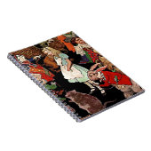 Carnet Illustration d'Alice au pays des merveilles (Côté Droit)