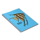 Carnet Illustration d'angelfish (Côté Droit)