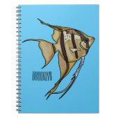 Carnet Illustration d'angelfish (Devant)
