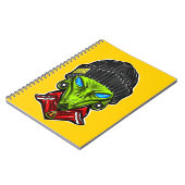 Carnet Illustration d'art pop urbain – Esprit Alien Stree (Côté gauche)