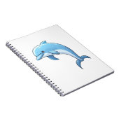 Carnet Illustration dauphin de dessin (Côté Droit)