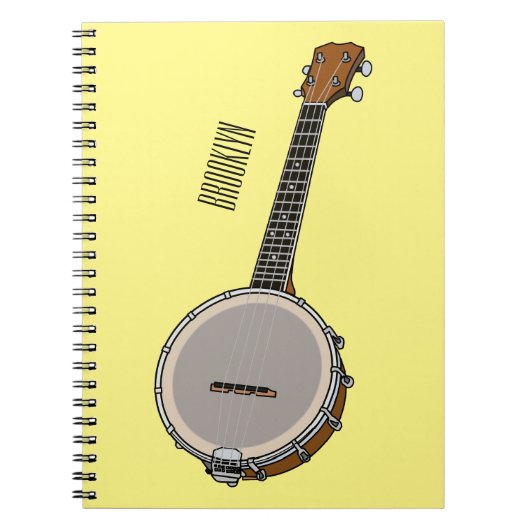 Carnet Illustration de Banjo (Devant)