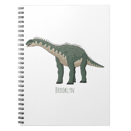 Carnet Illustration de Barapasaurus (Devant)
