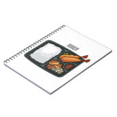Carnet Illustration de Bento (Côté gauche)