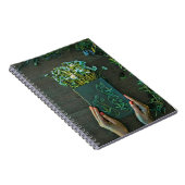 Carnet illustration de bibliothèque vintage (Côté Droit)