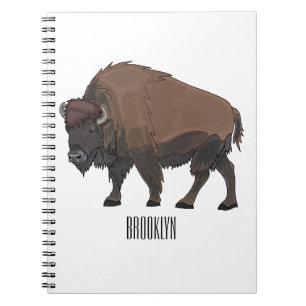 Carnet Illustration de bison