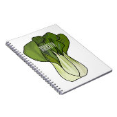 Carnet Illustration de Bok choy (Côté Droit)