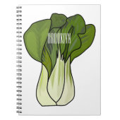 Carnet Illustration de Bok choy (Devant)