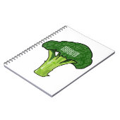 Carnet Illustration de Broccoli (Côté gauche)