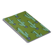 Carnet Illustration de cactus en pot (Côté Droit)