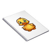 Carnet Illustration de canard de dessin (Côté Droit)