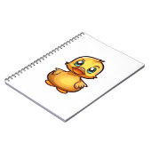 Carnet Illustration de canard de dessin (Côté gauche)