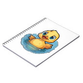 Carnet Illustration de canard de dessin (Côté gauche)