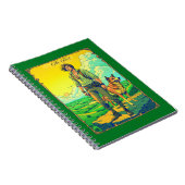 Carnet Illustration de carte de tarot, Le Fou (Côté Droit)