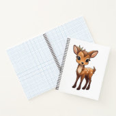 Carnet Illustration de cerf de dessin (Intérieur)