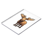 Carnet Illustration de cerf de dessin (Côté gauche)