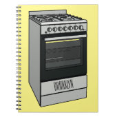 Carnet Illustration de cuisinière électrique de dessin an (Devant)