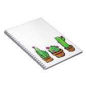 Carnet Illustration de Cute Cactus (Côté Droit)