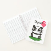 Carnet Illustration de Cute Panda (Intérieur)