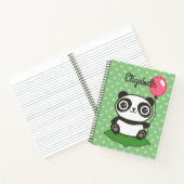 Carnet Illustration de Cute Panda (Intérieur)