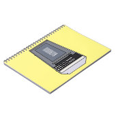 Carnet Illustration de dessin animé de micro-ondes (Côté gauche)