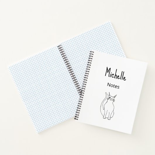 Carnet Illustration de dessin de dessin de chats mignons (Intérieur)