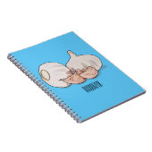 Carnet Illustration de dessin sur l'ail (Côté Droit)