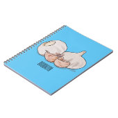 Carnet Illustration de dessin sur l'ail (Côté gauche)