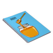 Carnet Illustration de dessin sur le miel (Côté Droit)