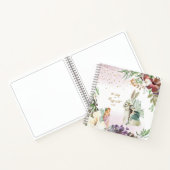 Carnet Illustration de forêt enchantée belle fille de fée (Intérieur)