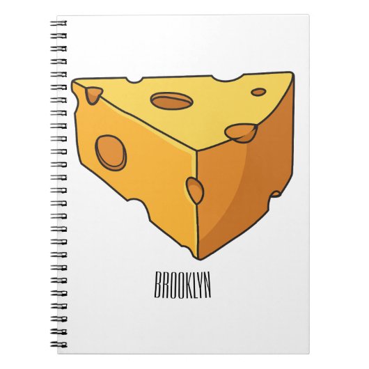 Carnet Illustration de fromage (Devant)