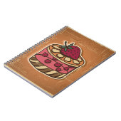 Carnet Illustration de gâteau dans le rétro style (Côté gauche)