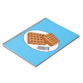 Carnet Illustration de gaufre (Côté gauche)
