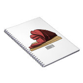 Carnet Illustration de jambon (Côté Droit)